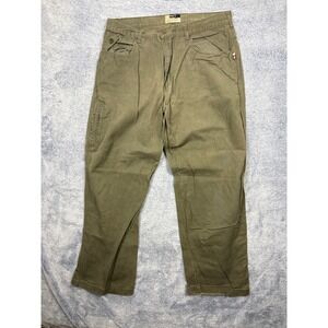 State Property Mens 42(39) Olive Green Cotton Twill Utility Pants Streetwear